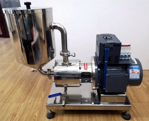 實(shí)驗室管線(xiàn)式乳化機